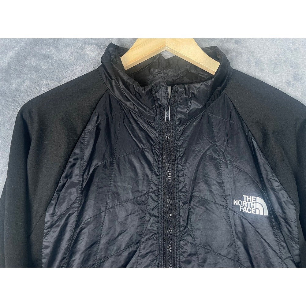 The North Face Flight Series Mens Large Black Hybrid Quilted Insulated Jacket